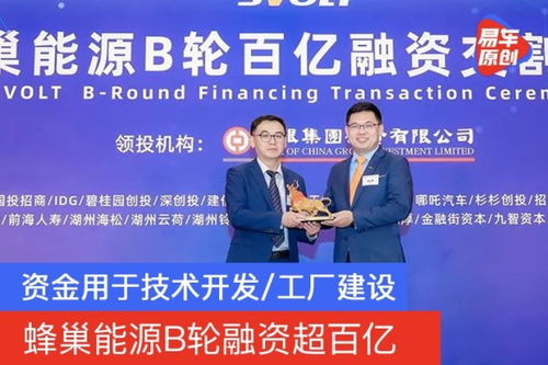 蜂巢能源B輪融資突破百億,注入新動(dòng)能加速技術(shù)開(kāi)發(fā)與產(chǎn)業(yè)布局
